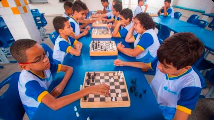 Jogos Escolares: raciocínio e destreza são pontos fortes durante as  disputas do xadrez - Prefeitura de Arapiraca