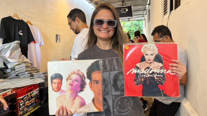 Com protagonismo feminino, 2ª edição do Vinil na Área reúne colecionadores e promove cultura musical