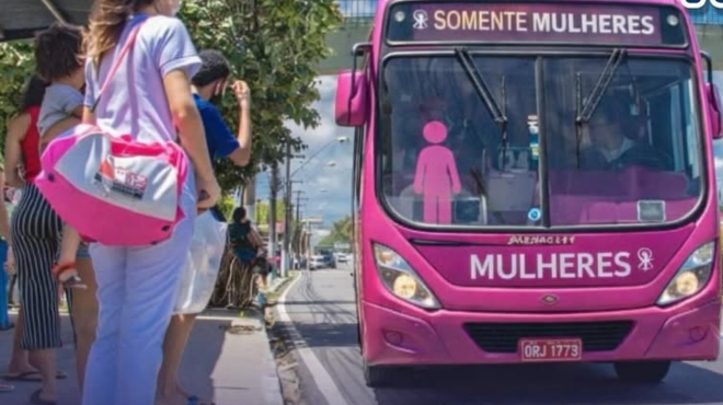 Maceió terá ônibus destinados exclusivamente ao transporte de mulheres