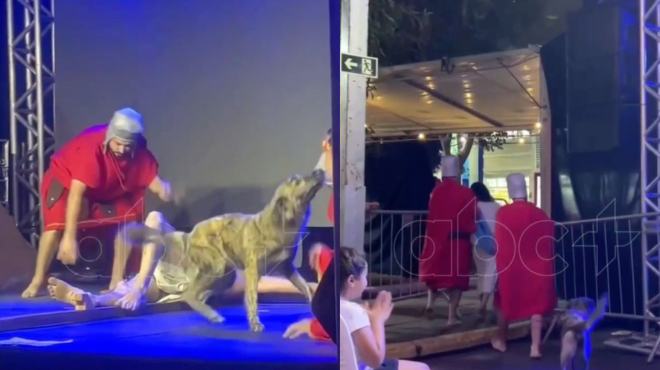 Cadelinha ‘defende’ ator que interpretava Jesus em encenação da Paixão de Cristo