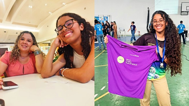 Ela saiu do Piauí para estudar em Maceió e agora vai embarcar para a Alemanha