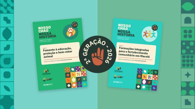 Nosso Chão abre editais com R$ 4,4 milhões para projetos sociais em Maceió