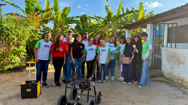 Estudantes criam enxada mecanizada para agricultores familiares