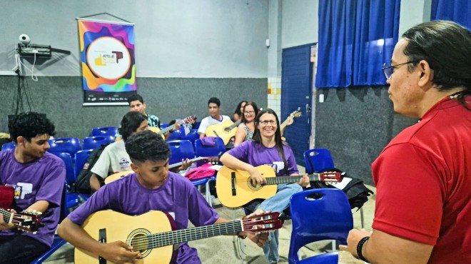 Ponto de Cultura aproxima estudantes da arte em Maceió