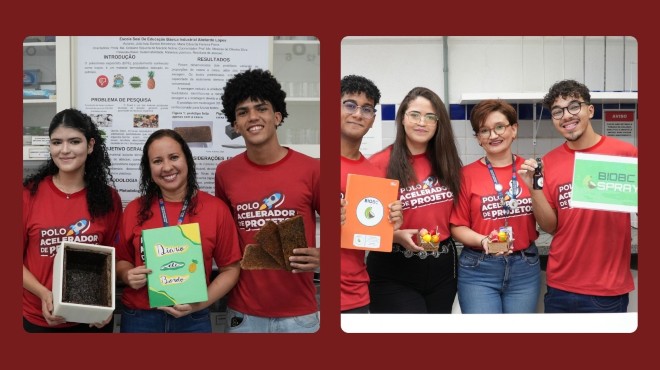 Estudantes do Sesi apresentam projetos inovadores em feira científica nacional