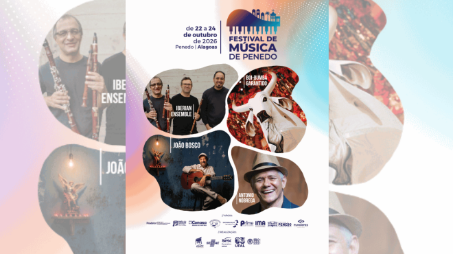 João Bosco e Boi Garantido lideram atrações do Festival de Música de Penedo